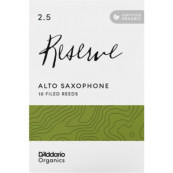 D'Addario Woodwinds Reserve, Alto Saxophone - Box of 10 2.5