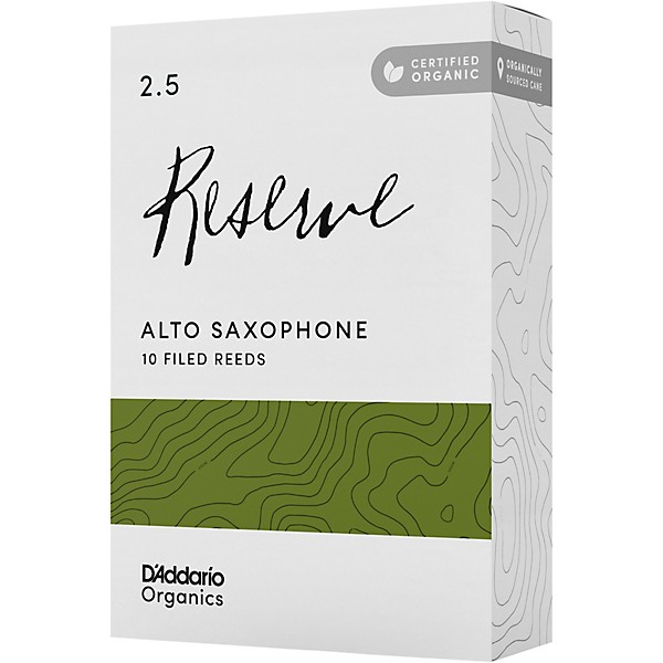 D'Addario Woodwinds Reserve, Alto Saxophone - Box of 10 2.5