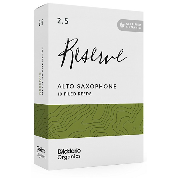 D'Addario Woodwinds Reserve, Alto Saxophone - Box of 10 2.5