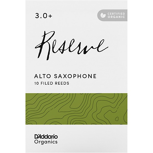 D'Addario Woodwinds Reserve, Alto Saxophone - Box of 10 3+