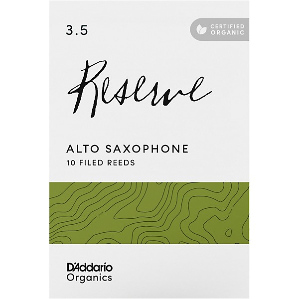 D'Addario Woodwinds Reserve, Alto Saxophone - Box of 10 3.5