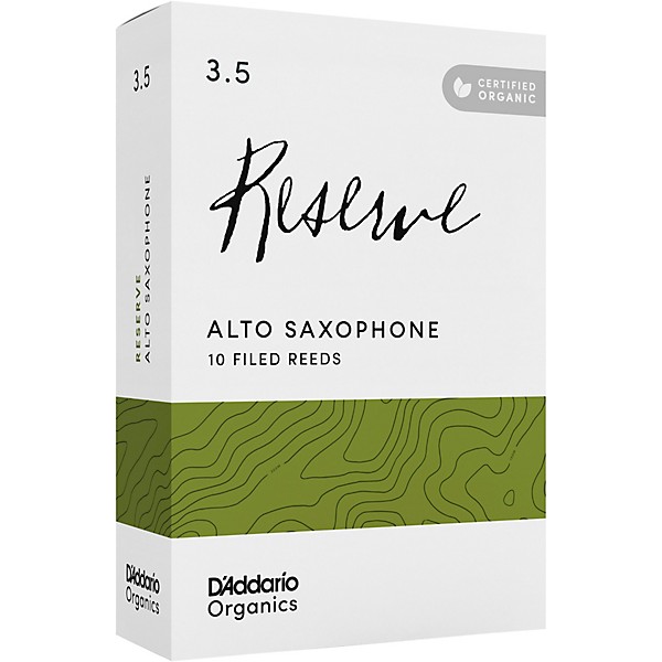 D'Addario Woodwinds Reserve, Alto Saxophone - Box of 10 3.5