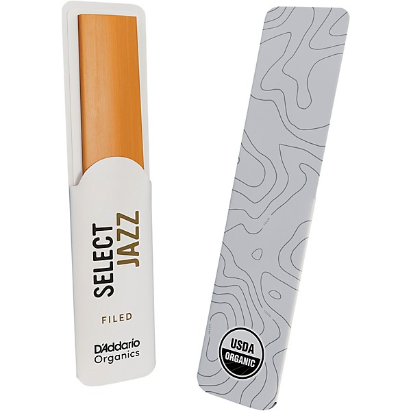 D'Addario Woodwinds Select Jazz, Baritone Saxophone - Filed,Box of 5 2S