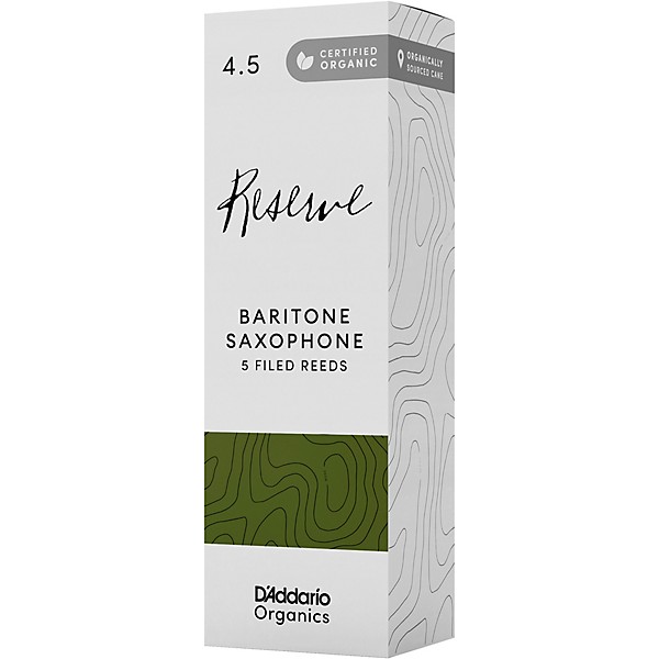 D'Addario Woodwinds Reserve, Baritone Saxophone - Box of 5 4.5