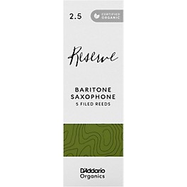 D'Addario Woodwinds Reserve, Baritone Saxophone - Box of 5 3+ D'Addario Woodwinds Reserve, Baritone Saxophone - Box of 5 2.5