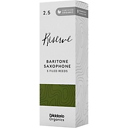 D'Addario Woodwinds Reserve, Baritone Saxophone - Box of 5 2.5