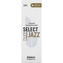 D'Addario Woodwinds Select Jazz, Tenor Saxophon... D'Addario Woodwinds Select Jazz, Tenor Saxophone Reeds - Filed,Box of 5 2M