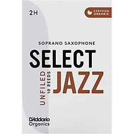 D'Addario Woodwinds Select Jazz, Soprano Saxopho... D'Addario Woodwinds Select Jazz, Soprano Saxophone - Unfiled,Box of 10 2H