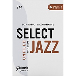 D'Addario Woodwinds Select Jazz, Soprano Saxopho... D'Addario Woodwinds Select Jazz, Soprano Saxophone - Unfiled,Box of 10 2M