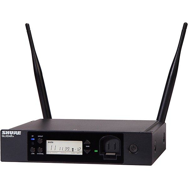 Shure GLX-D124R+/85/SM58 Rackmount Combo Wireless System