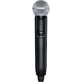 Shure GLXD2/SM58 Vocal Mic With Dual Band Handheld Transmitter