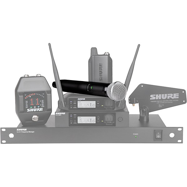 Open Box Shure GLX-D2+ SM58 Handheld Transmitter Level 1