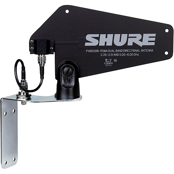 Shure PA805DB-RSMA Passive Directional Antenna 2.4 & 5.8GHz