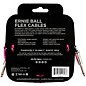 Ernie Ball FLEX Straight to Straight Instrument Cable 10 ft. Pink