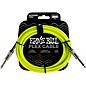 Ernie Ball FLEX Straight to Straight Instrument Cable 10 ft. Green thumbnail