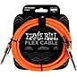 Ernie Ball FLEX Straight to Straight Instrument Cable 10 ft. Orange thumbnail