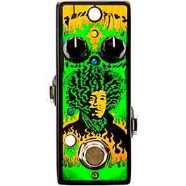 Dunlop Authentic Hendrix '68 Shrine Series Fuzz Face Distortion Green and Yellow