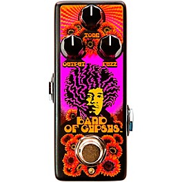 Dunlop Authentic Hendrix '68 Shrine Series Band of Gypsys Fuzz Effects Pedal Pink and Orange