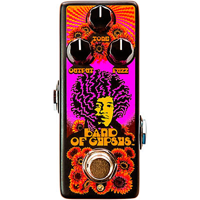Dunlop Authentic Hendrix '68 Shrine Series Band Of Gypsys Fuzz Effects Pedal Pink And Orange for sale