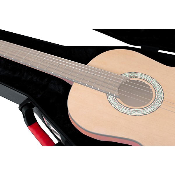 Gator GTSA-GTRCLASS TSA ATA Molded Classical Guitar Case Black