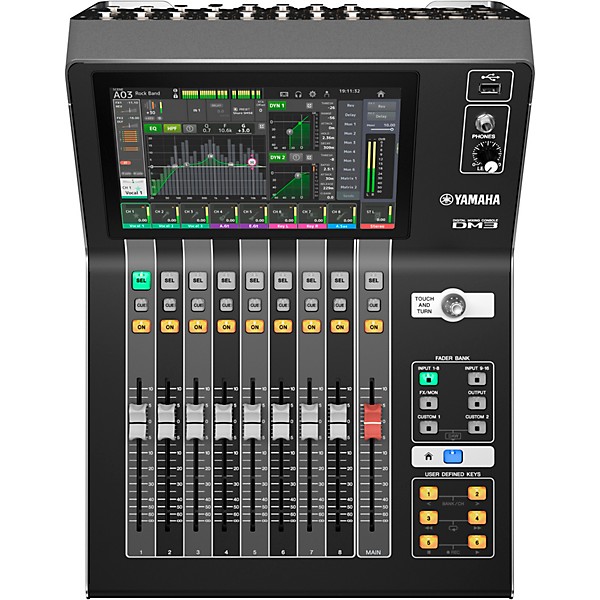 bænk Compulsion Forvirrede Yamaha DM3-D Professional 22-Channel Ultracompact Digital Mixer With Dante  | Guitar Center