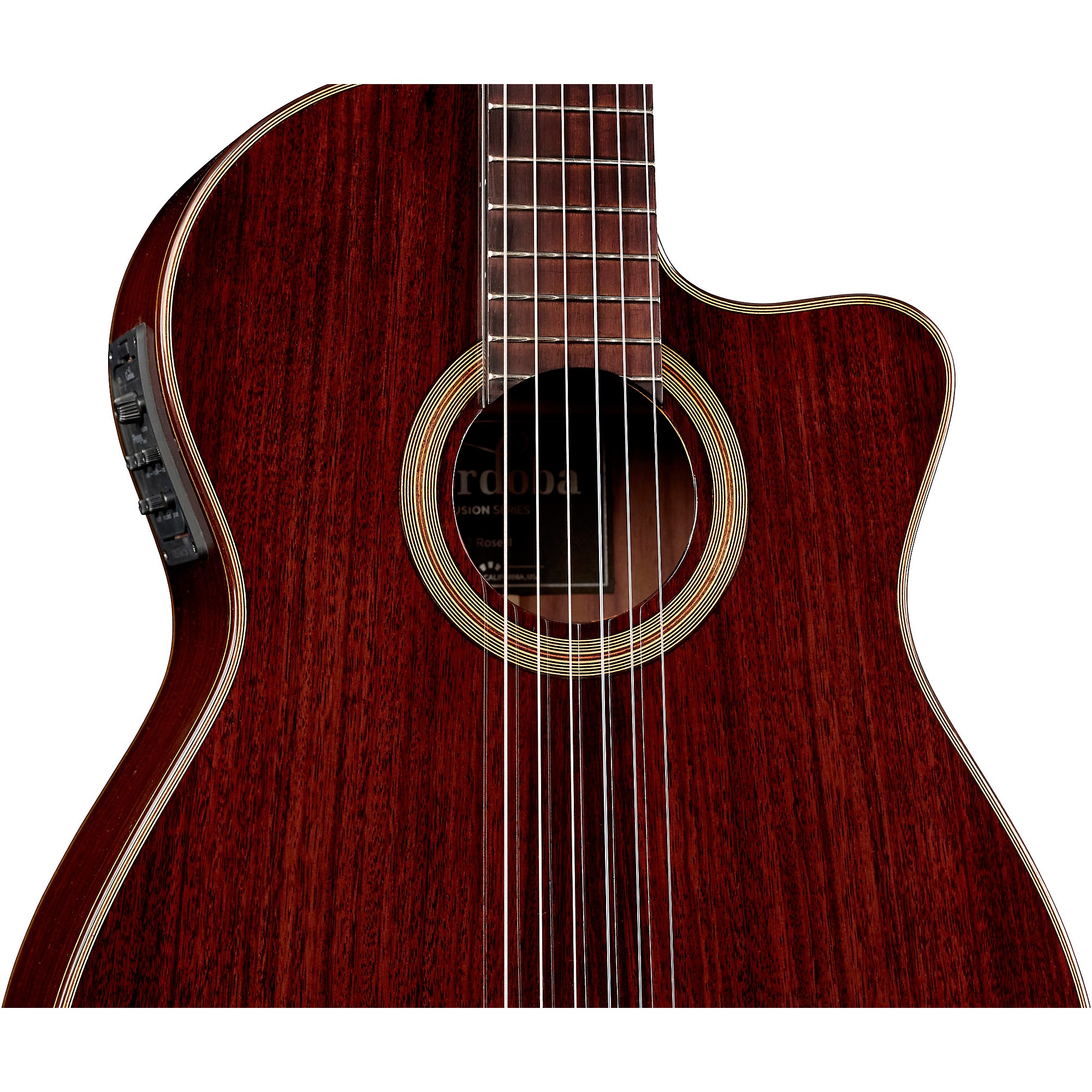 Fusion 12 Rose II - natural Guitare classique format 4/4 Cordoba