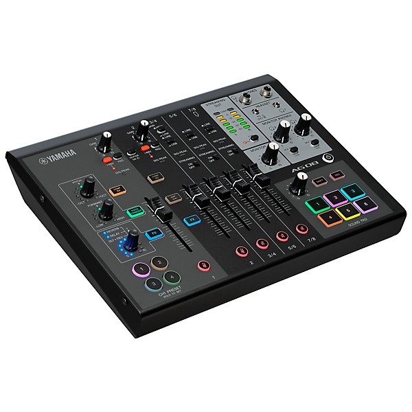 Yamaha AG08 8-channel Mixer/USB Interface for Mac/PC Black