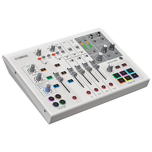 Yamaha AG08 8-channel Mixer/USB Interface for Mac/PC White