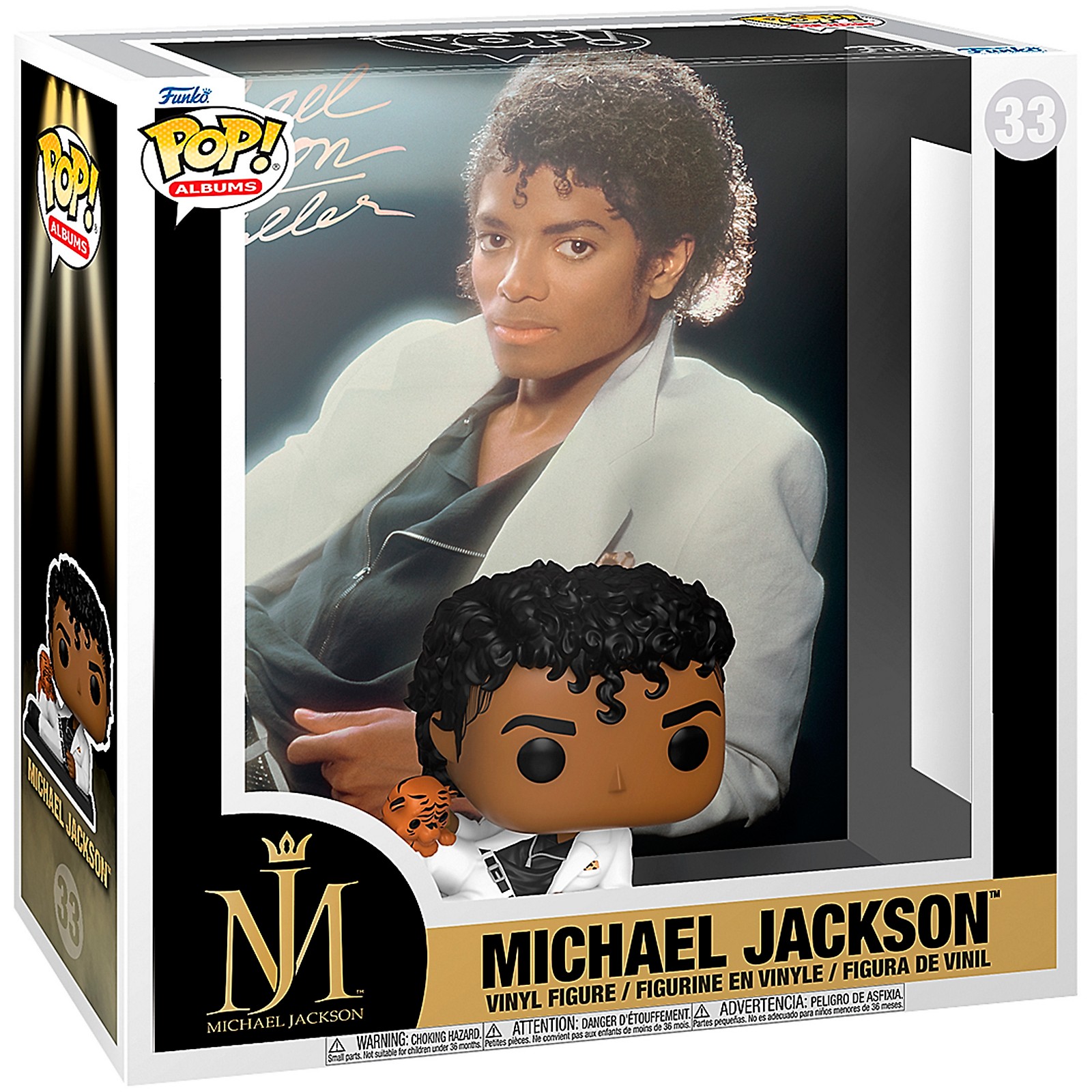 Figurine Pop! Rocks Michael Jackson MJ (History Tour) - N° 376 - Funko
