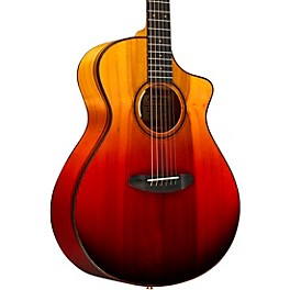 Breedlove Oregon CE Limited Edition Concert Acoustic-Electric Guitar Tequila Sunrise