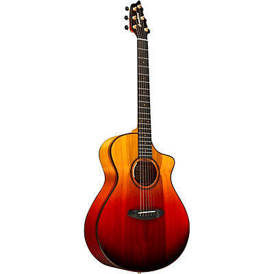 Breedlove Oregon Ce Limited Edition Concert Acoustic-Electric Guitar Tequila Sunrise for sale