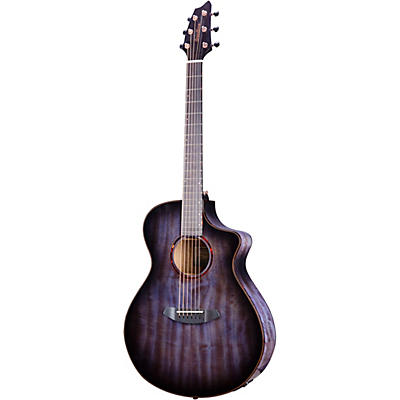 Breedlove Pursuit Exotic S Ce Concert Acoustic-Electric Guitar Blackberry for sale