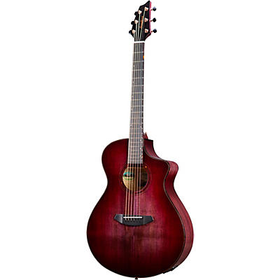 Breedlove Pursuit Exotic S Ce Concert Acoustic-Electric Guitar Pinot Burst for sale