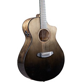 Blemished Breedlove Artista Pro CE Concerto Acoustic-Electric Guitar Level 2 Black Dawn 197881201234