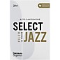 D'Addario Woodwinds Select Jazz, Alto Saxophone - Filed,Box of 10 3M