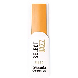 D'Addario Woodwinds Select Jazz, Alto Saxophone - Filed,Box of 10 3S