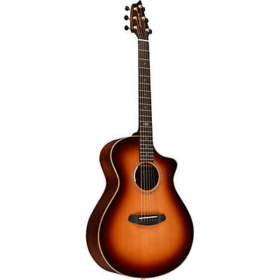 Breedlove Premier Ce Brazillian Rosewood Limited Edition Concert Acoustic-Electric Guitar Edge Burst for sale