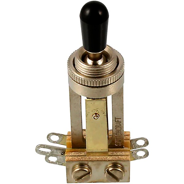 Open Box Allparts Switchcraft Long Straight 3-Way Toggle Switch Level 1  Single