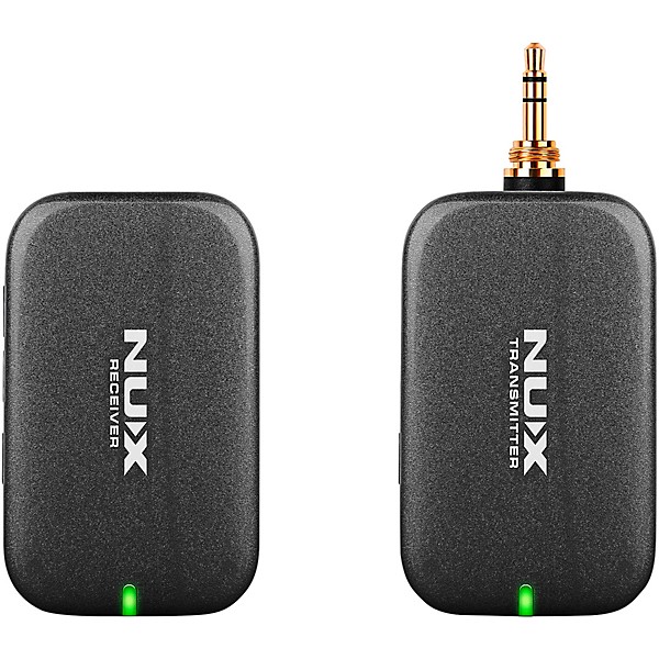 NUX B-7PSM 5.8 GHz Wireless in-Ear Monitoring System, Charging Case Included, Stereo Audio transmitter Black
