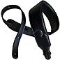 Franklin Strap Padded Glove Garment Leather Guitar Strap Black 2.5 in. thumbnail