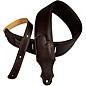 Franklin Strap Padded Glove Garment Leather Guitar Strap Chocolate 2.5 in. thumbnail