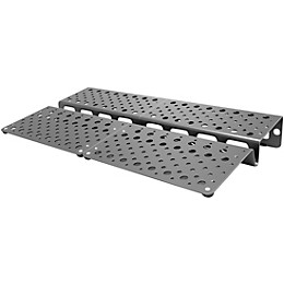 Holeyboard Pedalboards Versa 2-Pack Pedalboard Stealth Black