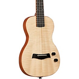 Kala Solid Body Tenor Acoustic-Electric Ukulele with Gig Bag Flame Maple