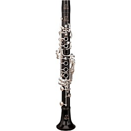 RZ Clarinets RZ Grenadilla Eb Clarinet, 17 Keys Silver Keys Adjustable Thumb Rest