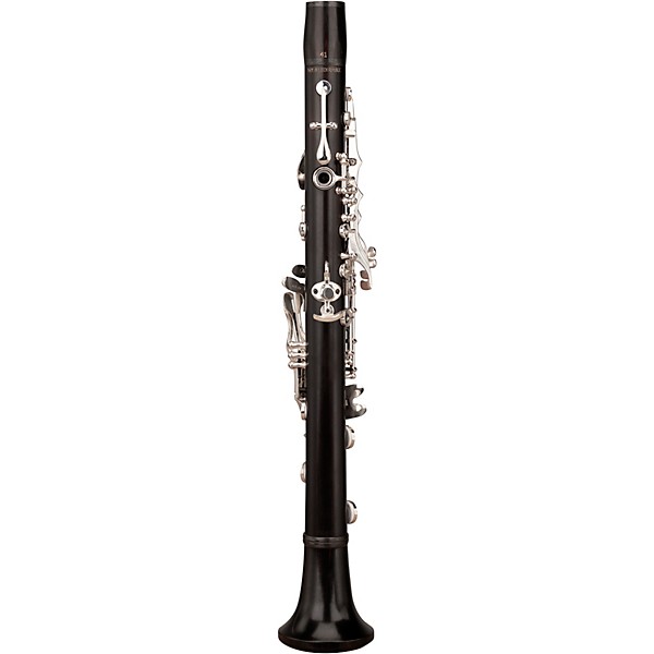 RZ Clarinets RZ Grenadilla Eb Clarinet, 17 Keys Silver Keys Adjustable Thumb Rest