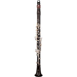 RZ Clarinets Capriccio Grenadilla Bb Clarinet, 18 Keys Silver Keys with Golden Pillars Adjustable Thumb Rest