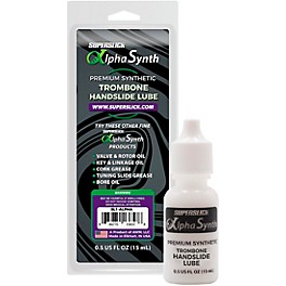 Superslick AlphaSynth Trombone Handslide Lube 0.5 oz.