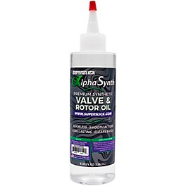 Superslick AlphaSynth Light Viscosity Synthetic Valve and Rotor Oil Refill 8 oz.