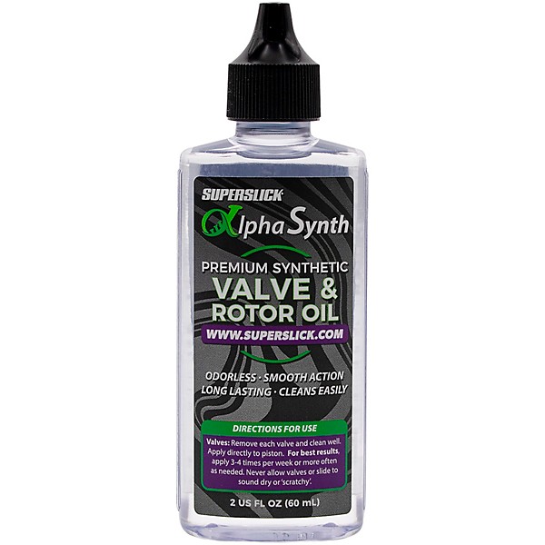 Superslick AlphaSynth Light Viscosity Synthetic Valve and Rotor Oil 2 oz.