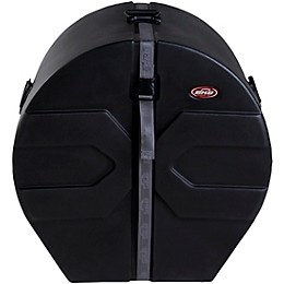 Open Box SKB Roto-Molded Marching Bass Drum Case Level 2 20 in., Black 197881119799